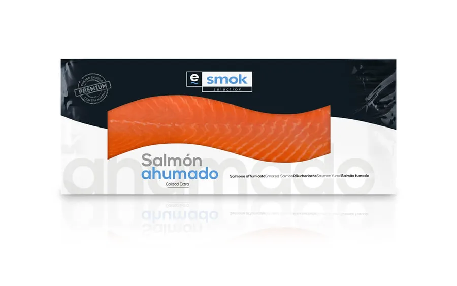 Salmón ahumado en pieza