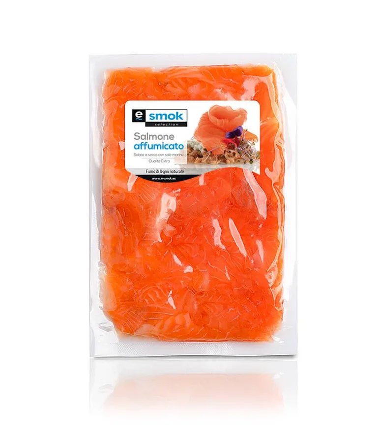 Ritagli di salmone affumicato 100 g