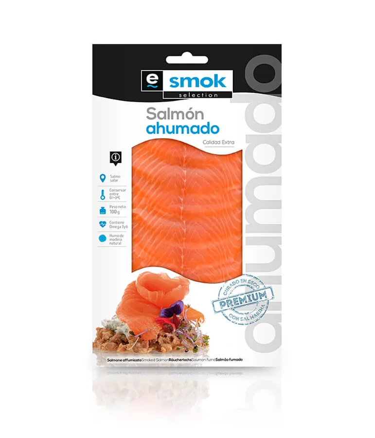 Salmón ahumado 100 g
