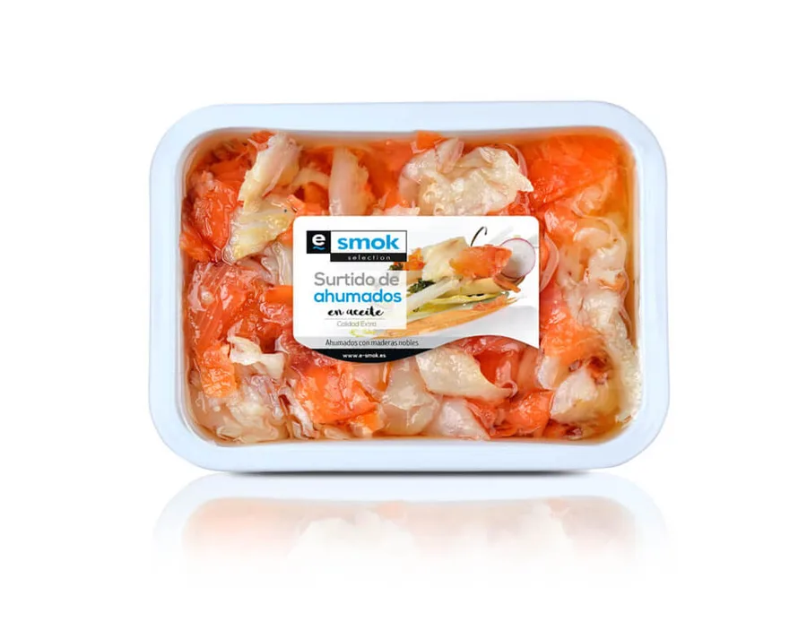 Surtido de ahumados en aceite 400 g